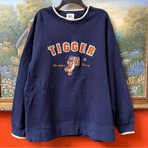 Vintage Disney Tigger Sweatshirt ‘Wonderful Thing’ Size Large NWT